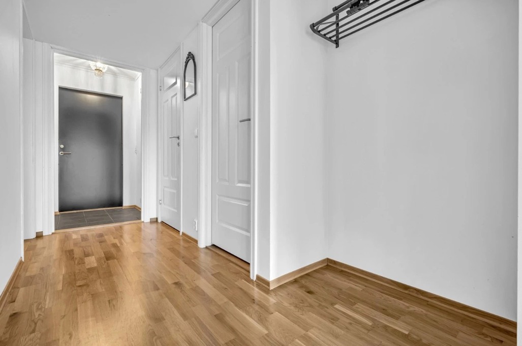 Gangen ble malt i 2023, etter at dette bildet ble tatt.